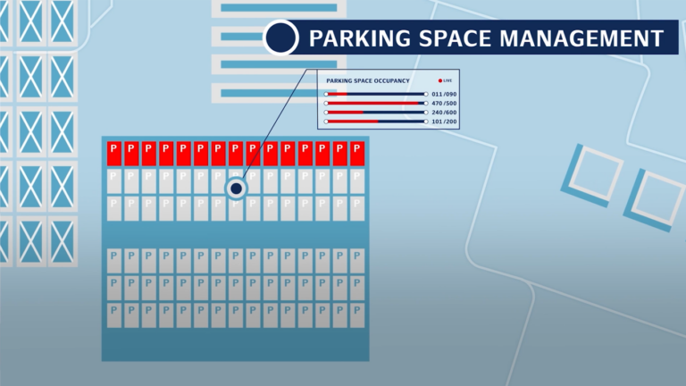 Parking lot in Hamburg